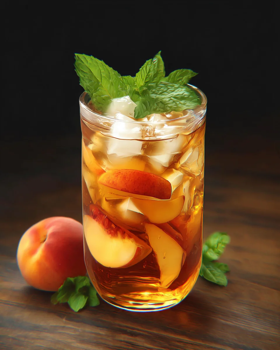 Southern Peach Tea