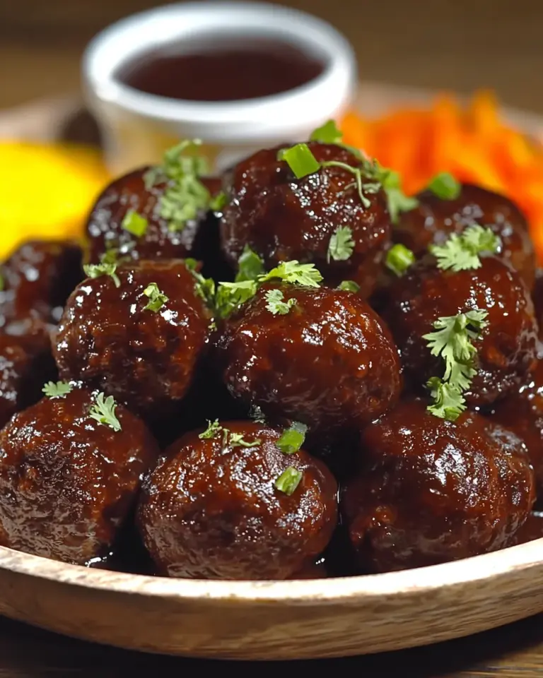 BBQ Jerk Meatballs