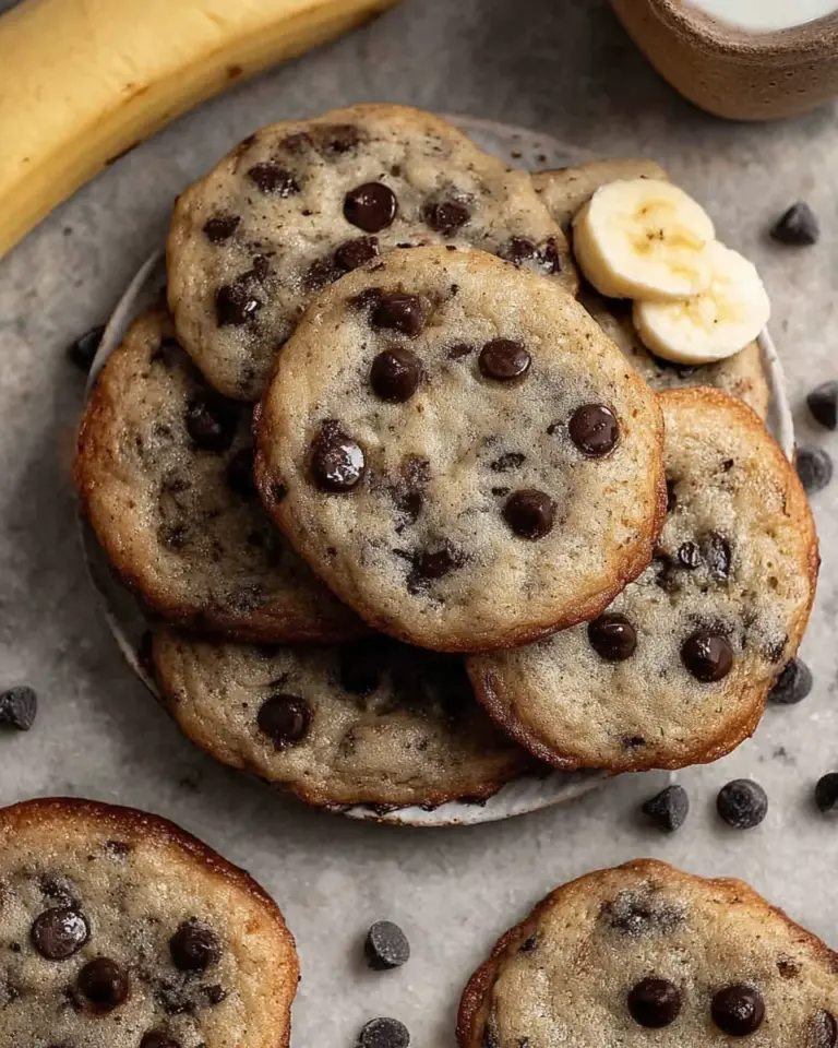 Banana Bread Freezer Cookies