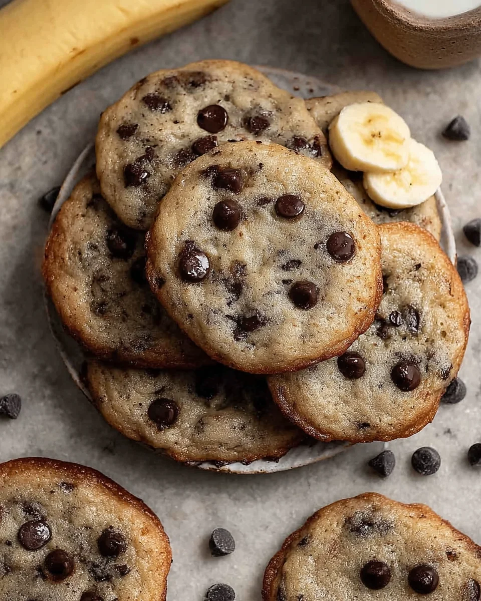 Banana Bread Freezer Cookies