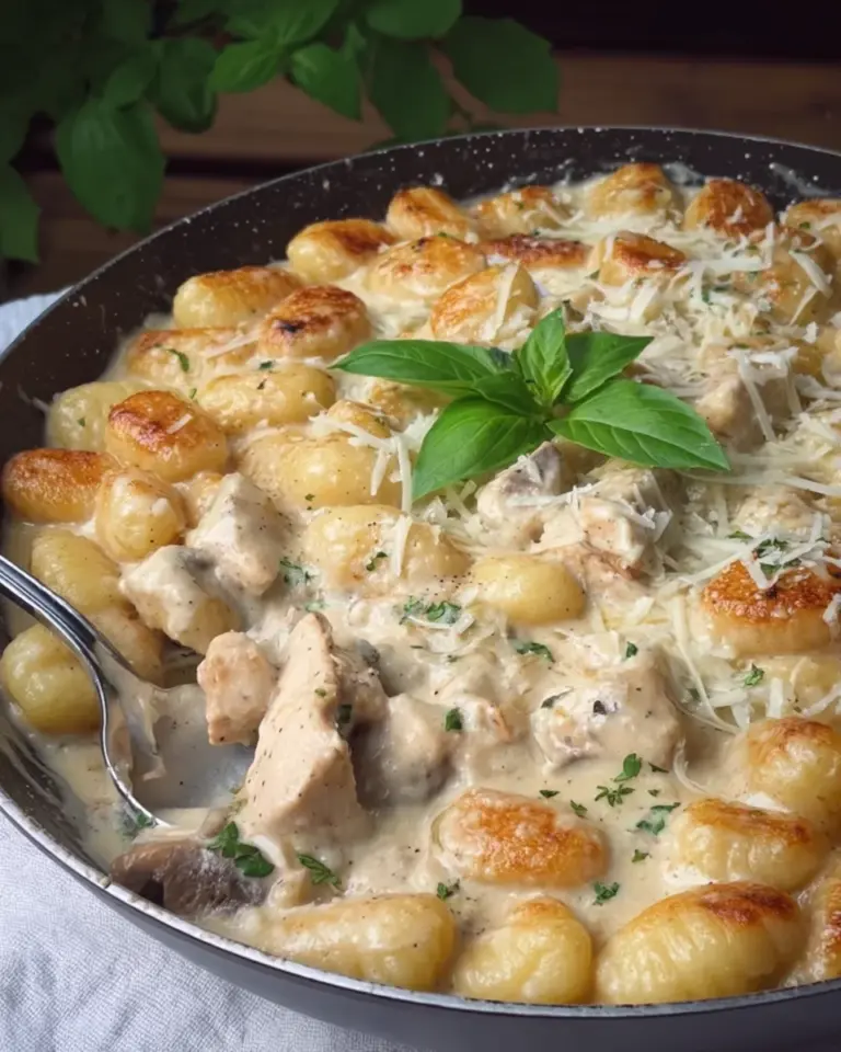 Chicken Alfredo Gnocchi