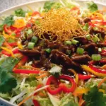 Crispy Chilli Beef Salad