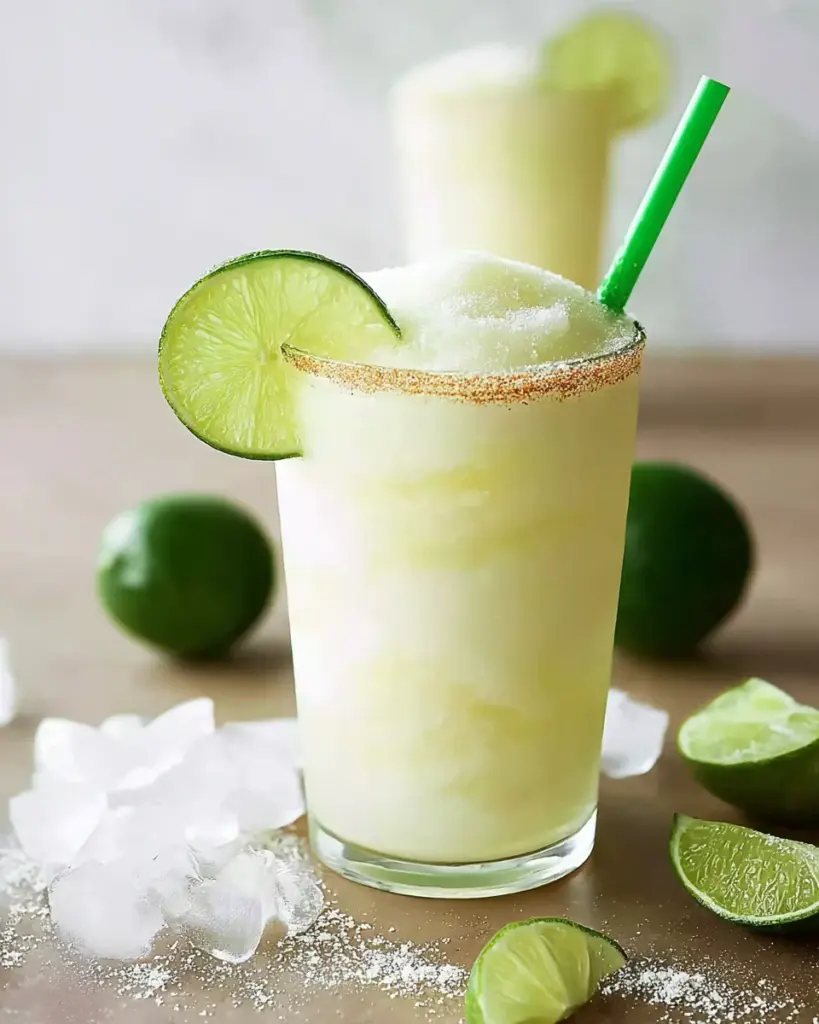 Frozen Limonada de Coco Colombian Lime and Coconut Drink