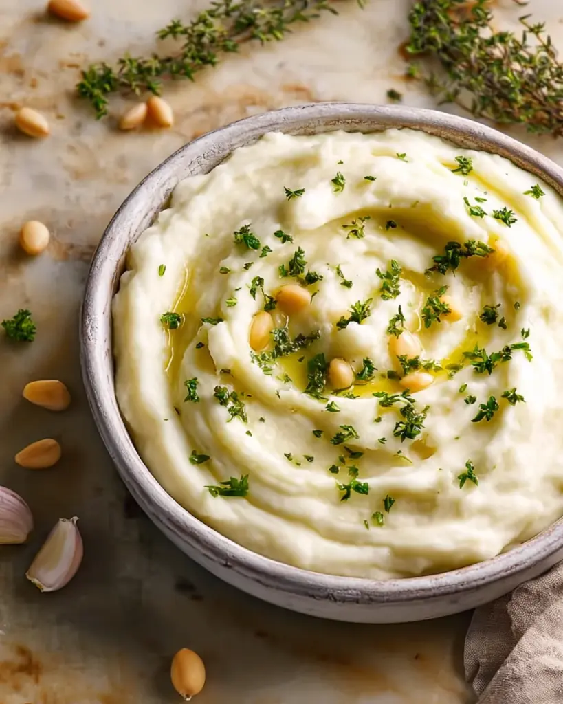Garlic and Herb Mashed Potatoes