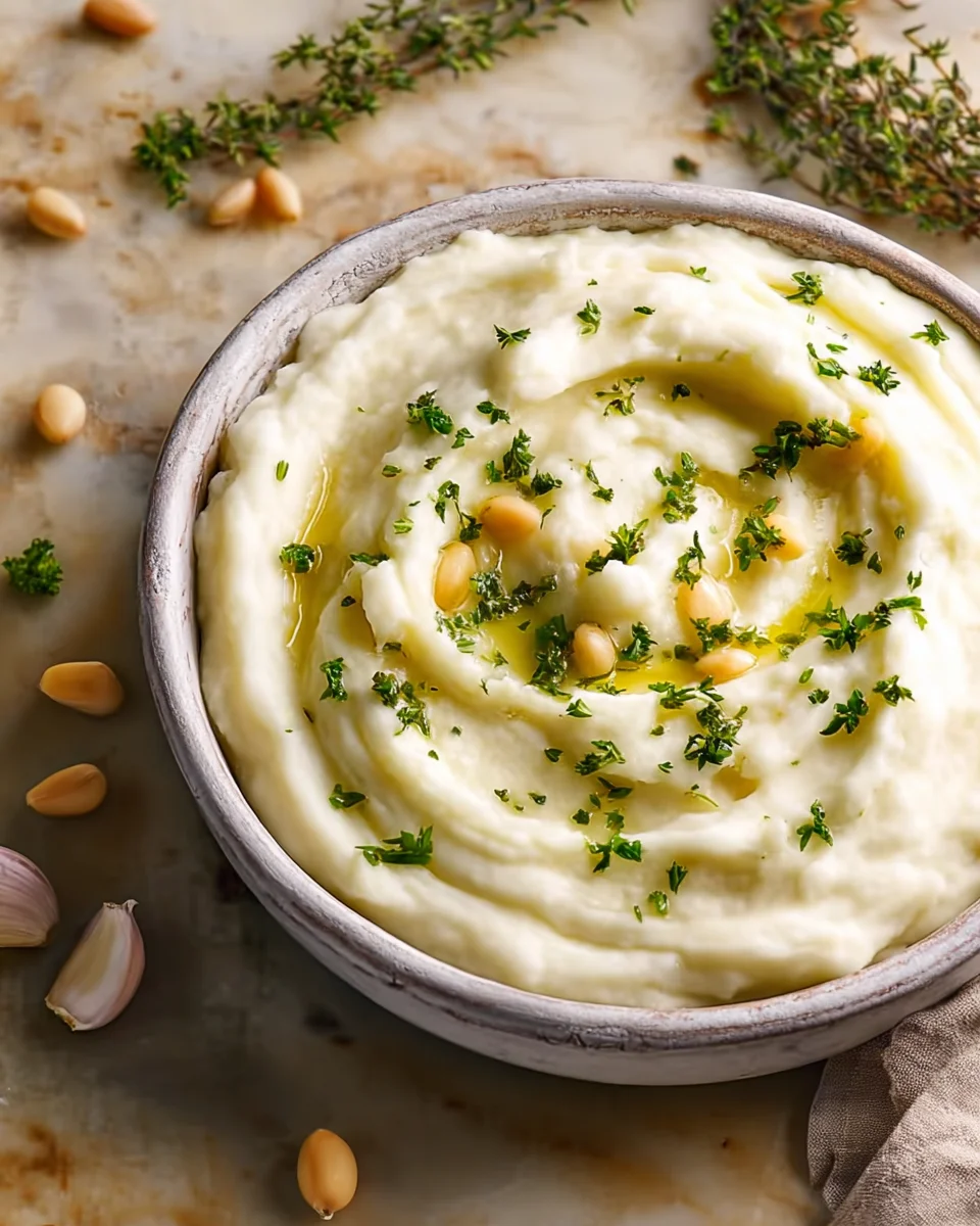 Garlic and Herb Mashed Potatoes