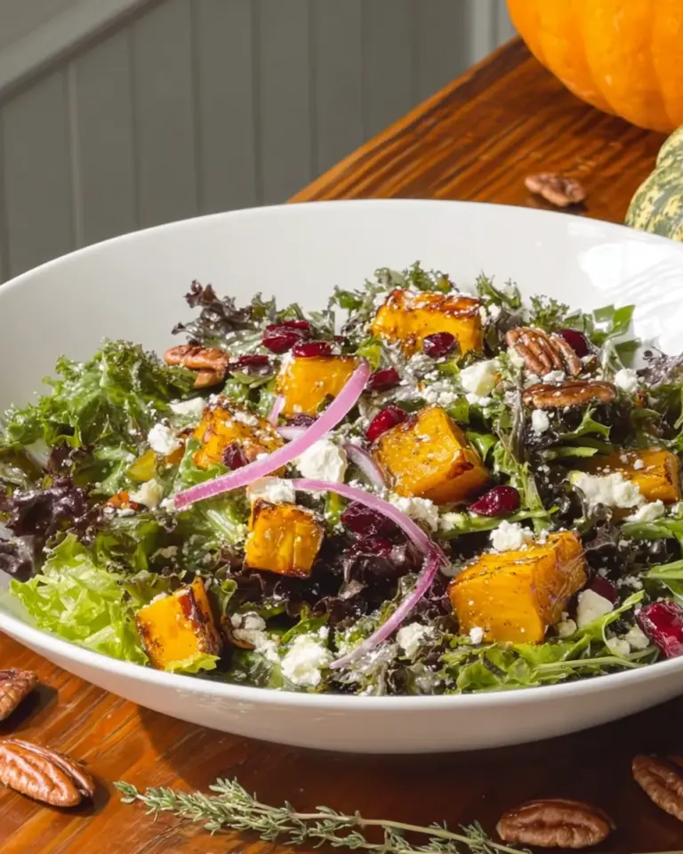 Harvest Salad with Lemon Thyme Dressing