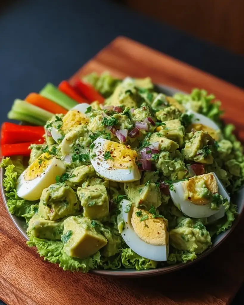 Keto Avocado Egg Salad