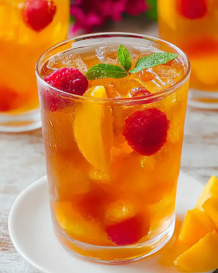 Mango Iced Tea