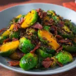 Maple Bacon Brussel Sprouts