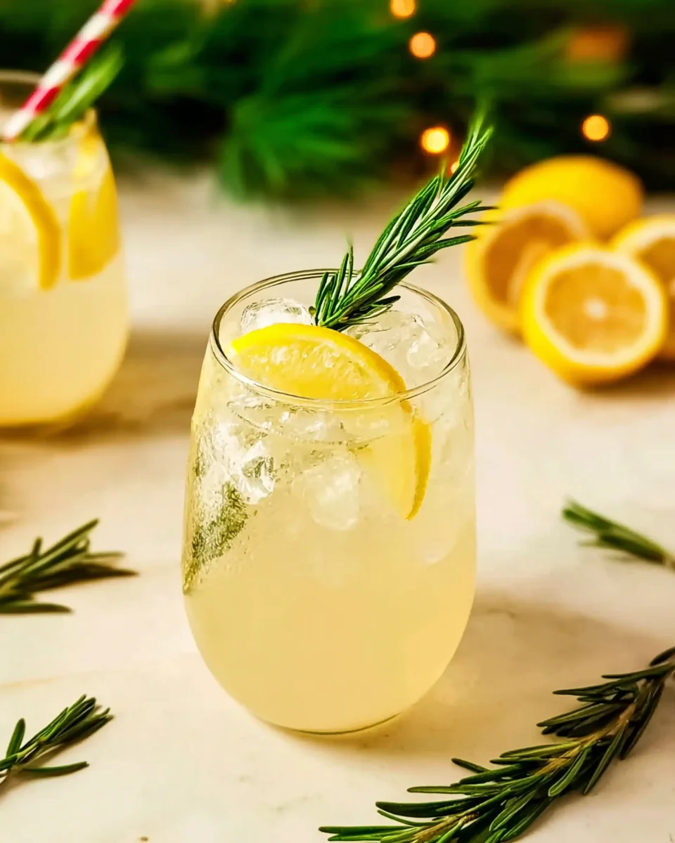 Rosemary Lemonade