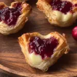 Three-ingredient Cranberry Brie Bites