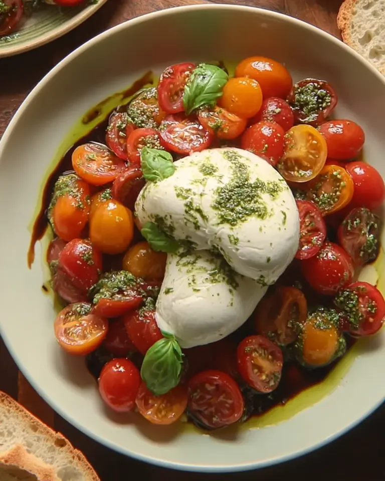Tomato Burrata Salad