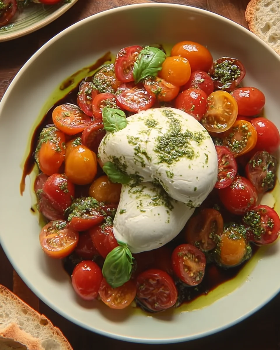 Tomato Burrata Salad