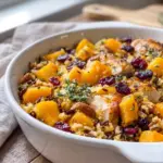 Butternut Squash Chicken Casserole