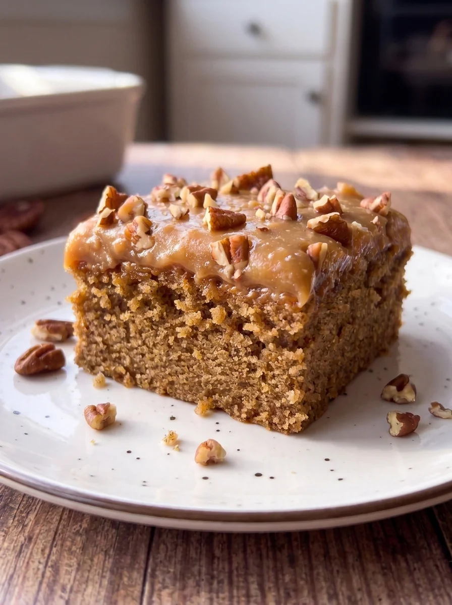 Caramel Pecan Cake