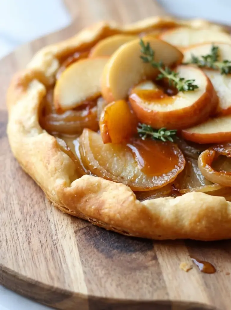 Caramelized Apple Onion Galette
