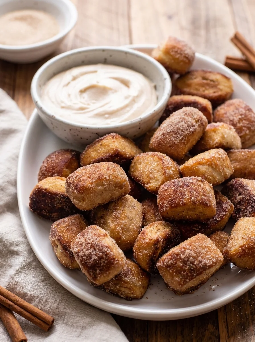 Cinnamon Sugar Pretzel Bites