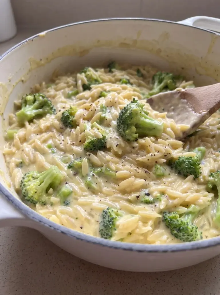Creamy Broccoli Orzo