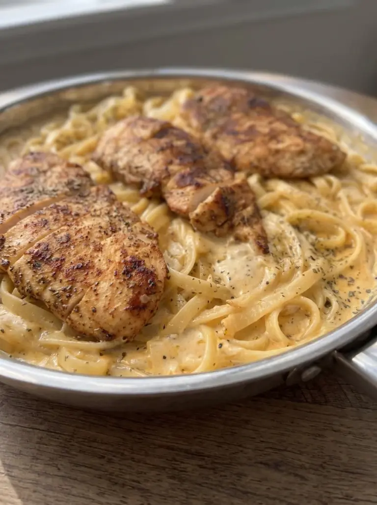 Creamy Chicken Fettuccine