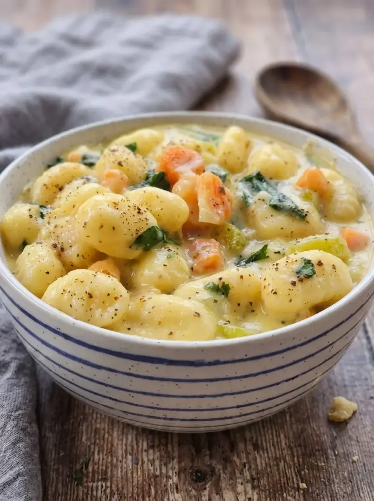 Creamy Vegetable Gnocchi