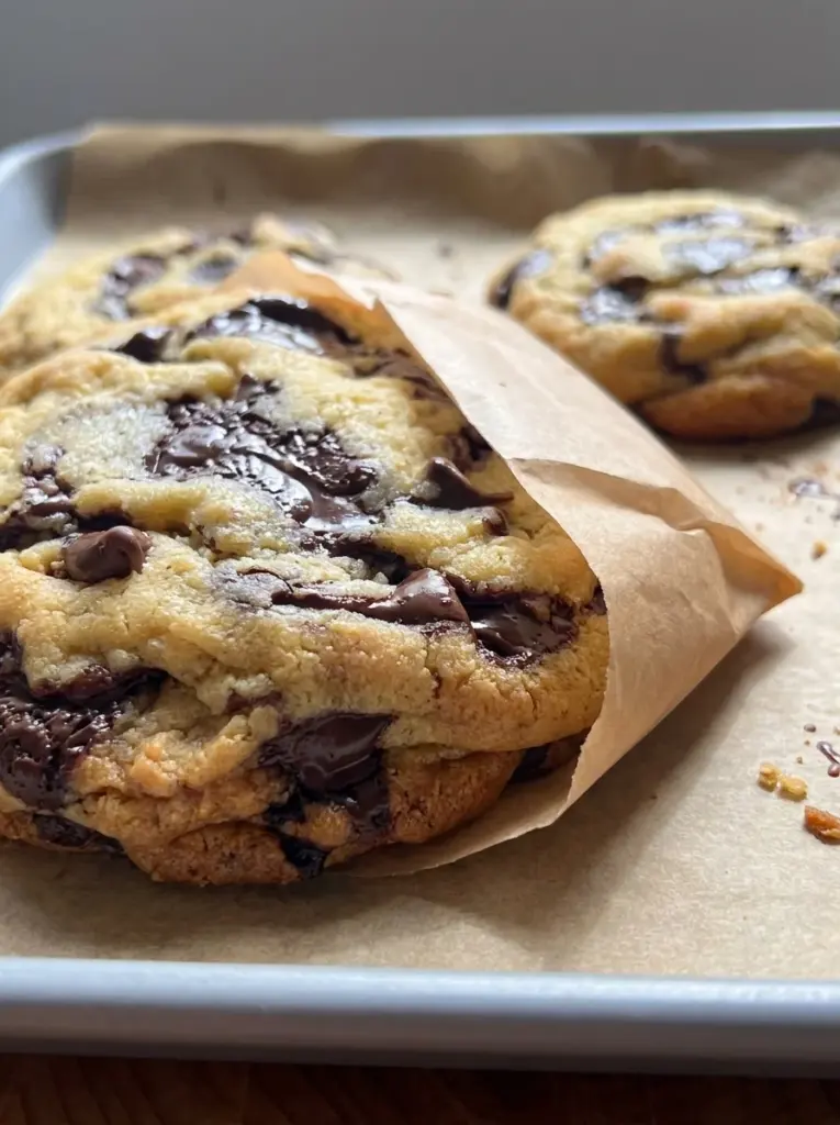 Giant Chocolate Chip Cookies