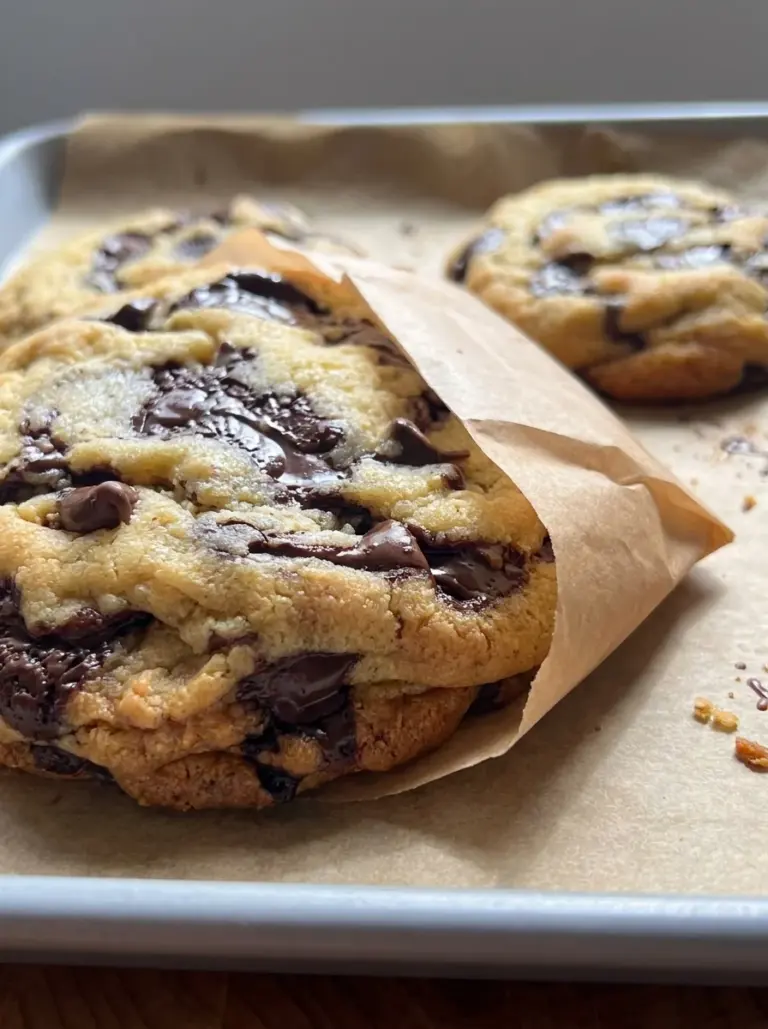 Giant Chocolate Chip Cookies