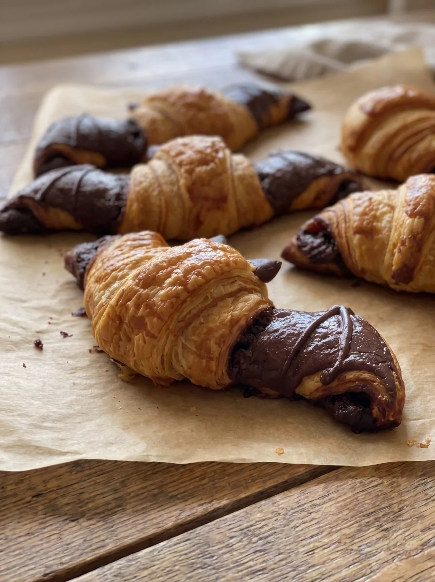 Halloween Bat Croissants