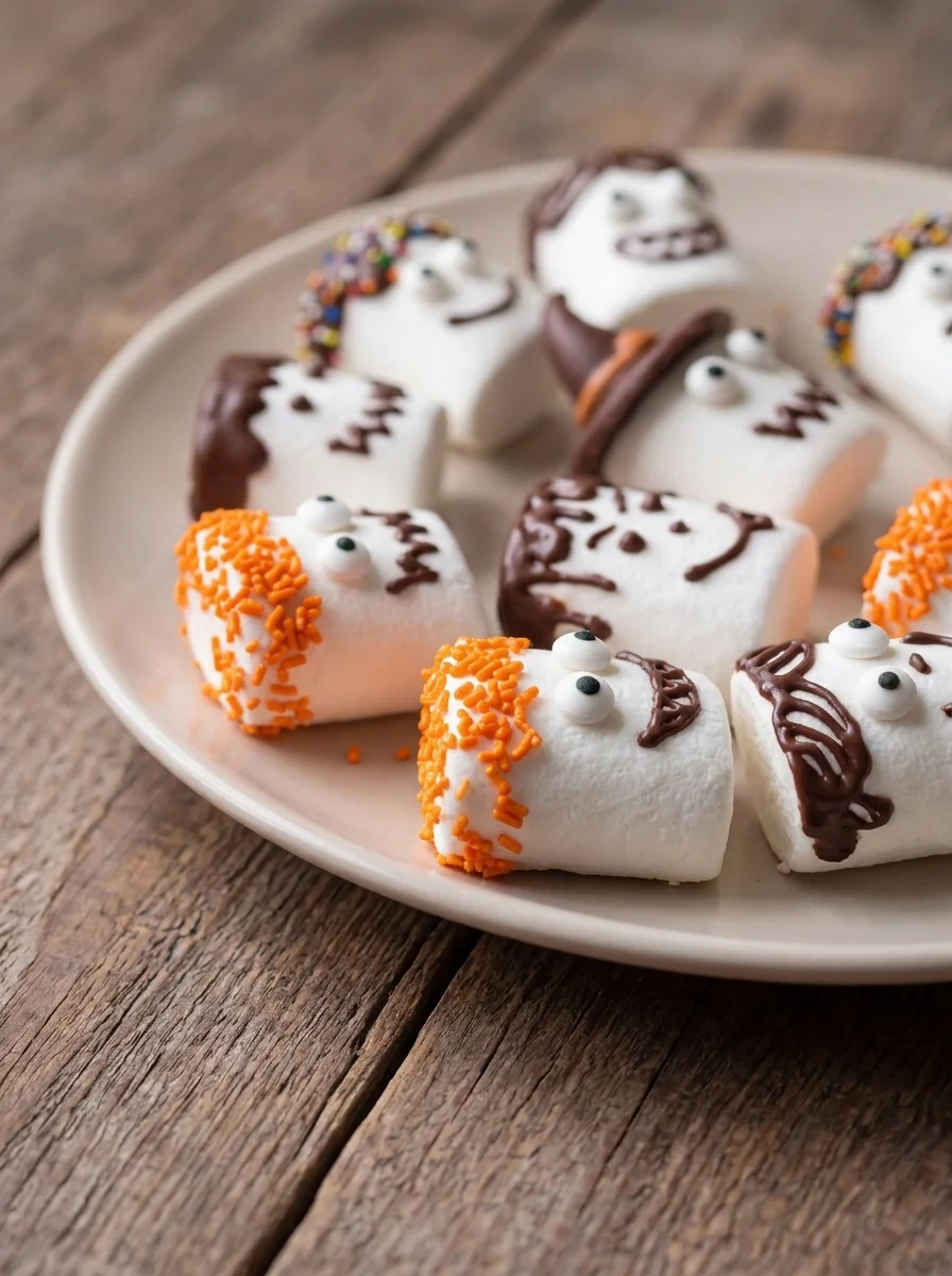 Halloween Monster Marshmallows
