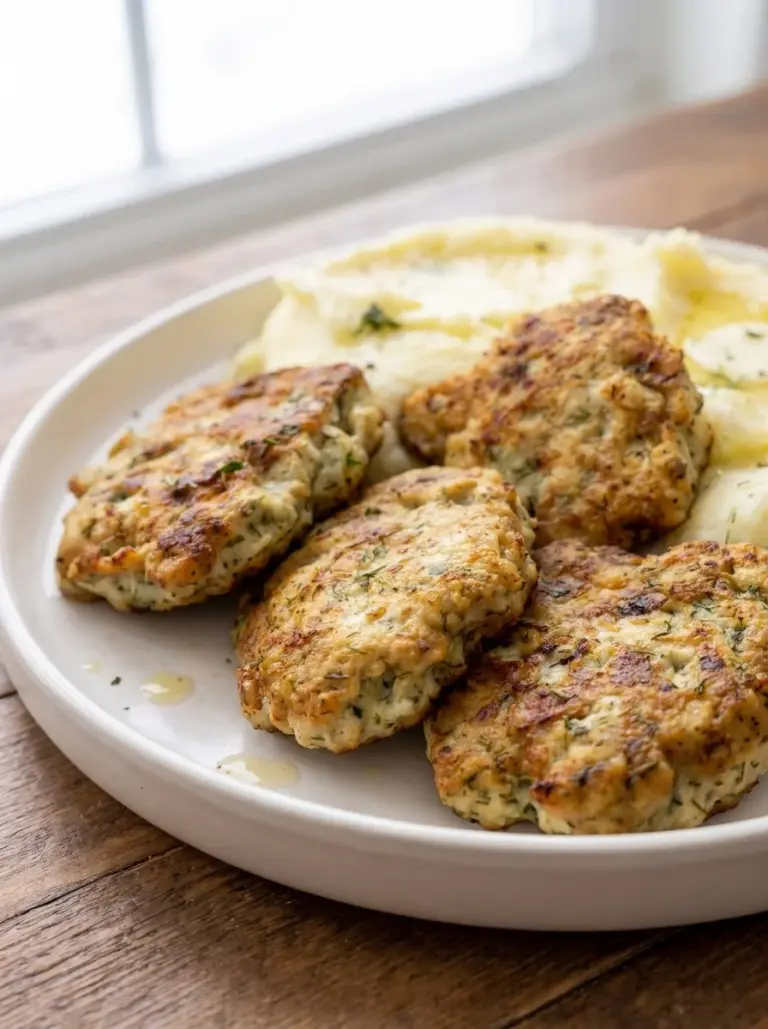 Herb Chicken Patties
