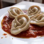 Human Ear Pasta with Sauce