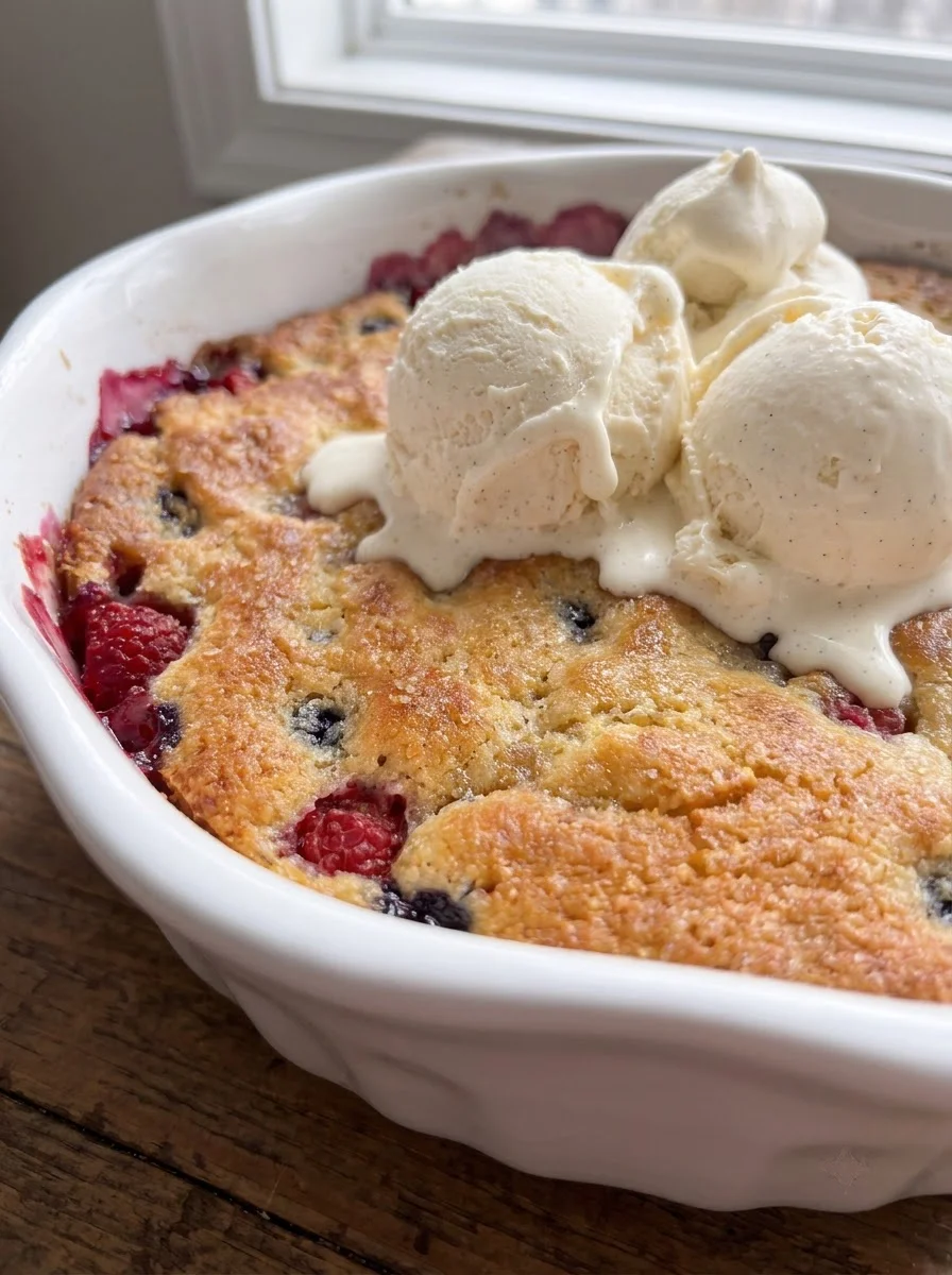 Mixed Berry Cobbler