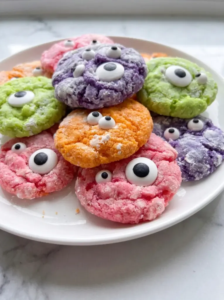 Monster Crinkle Cookies