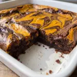 Pumpkin Cheesecake Brownies