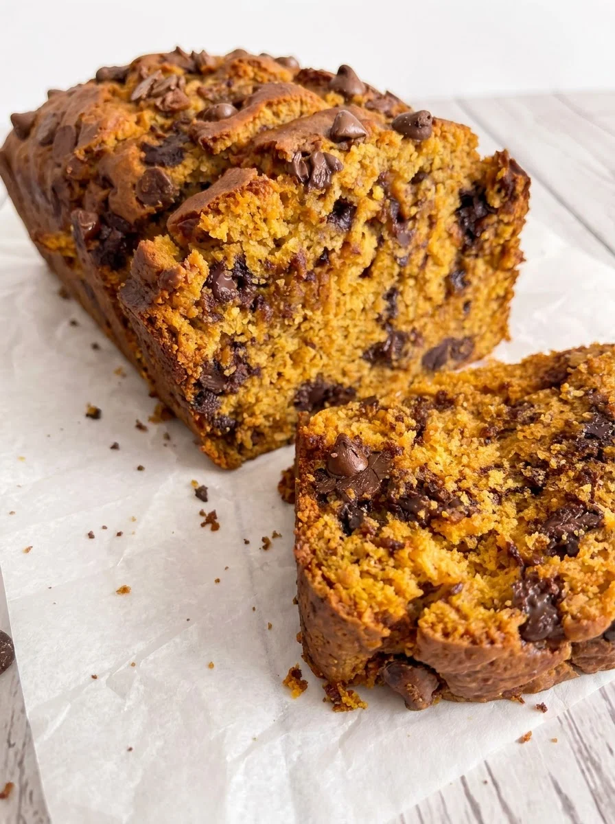 Pumpkin Chocolate Chip Bread