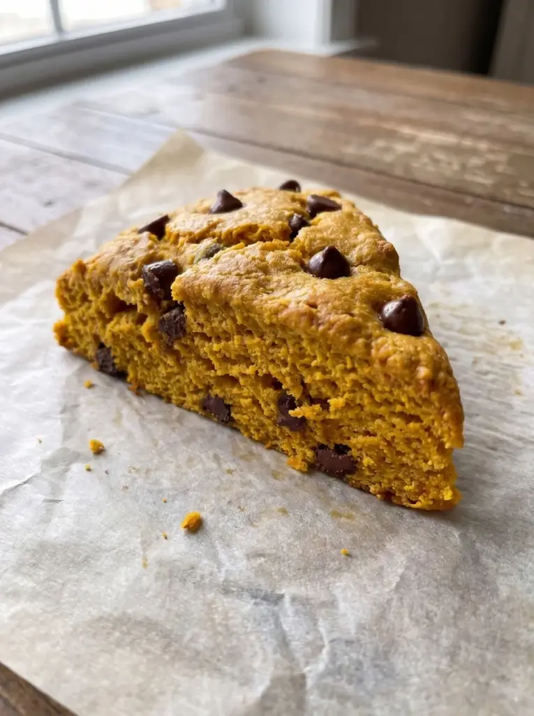 Pumpkin Chocolate Chip Scones