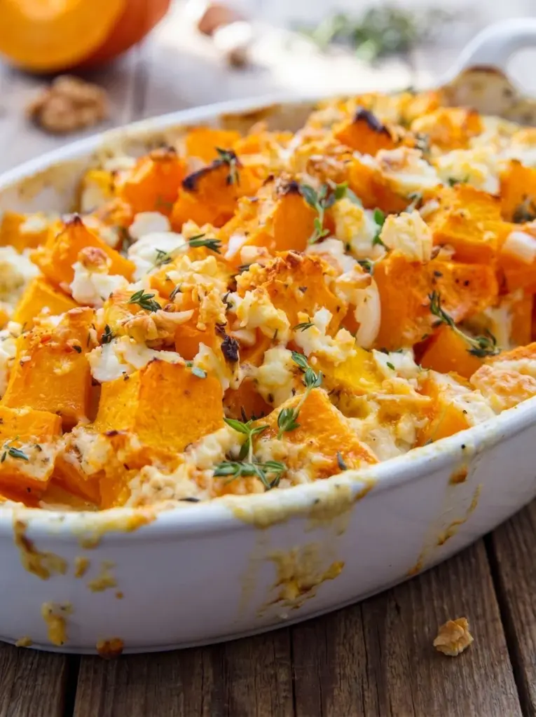 Roasted Butternut Squash Feta
