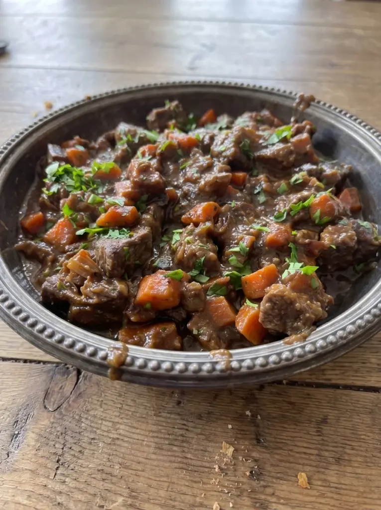 Slow Cooker Beef and Ale Stew