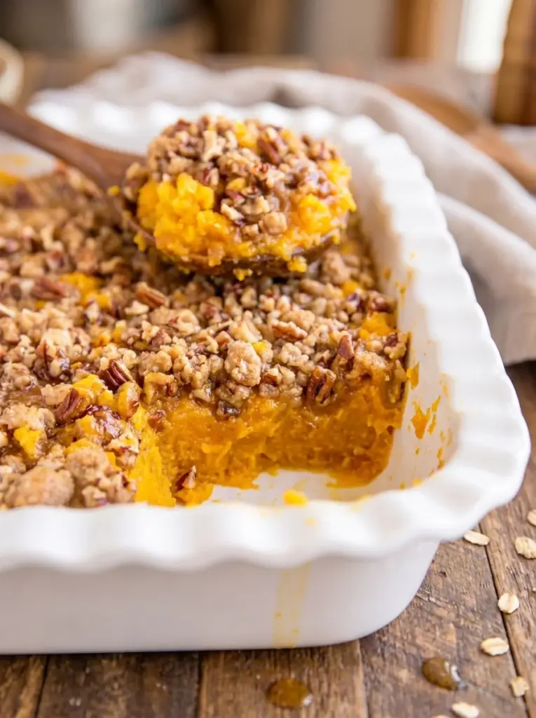 Sweet Butternut Squash Casserole