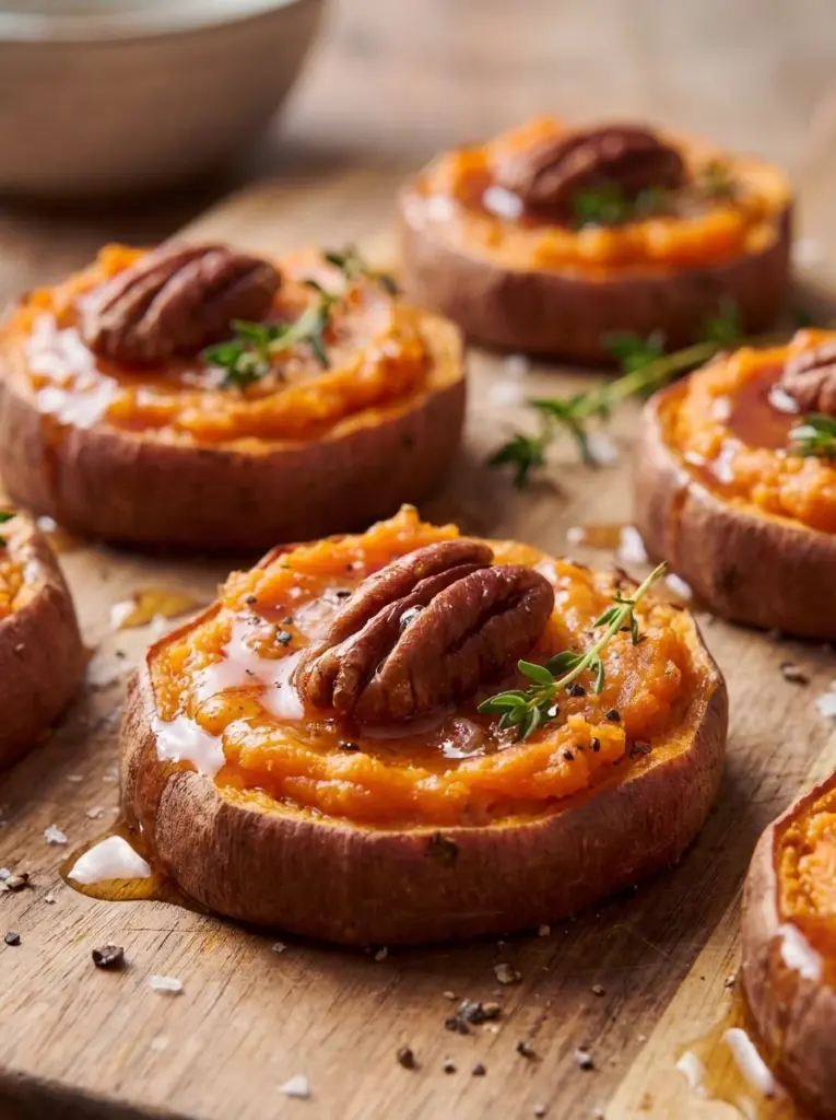 Sweet Potato Pecan Bites